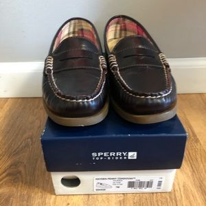 Sperry Hayden penny cordovan loafer